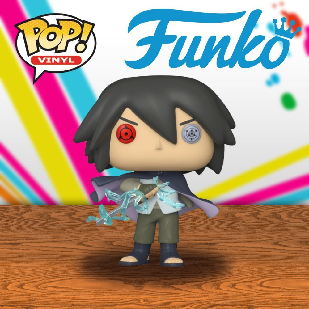 Фигурка Funko Pop! Naruto Boruto Sasuke (Стикер Chalice (Саске из мультсериала Боруто: Следующее поколение #1