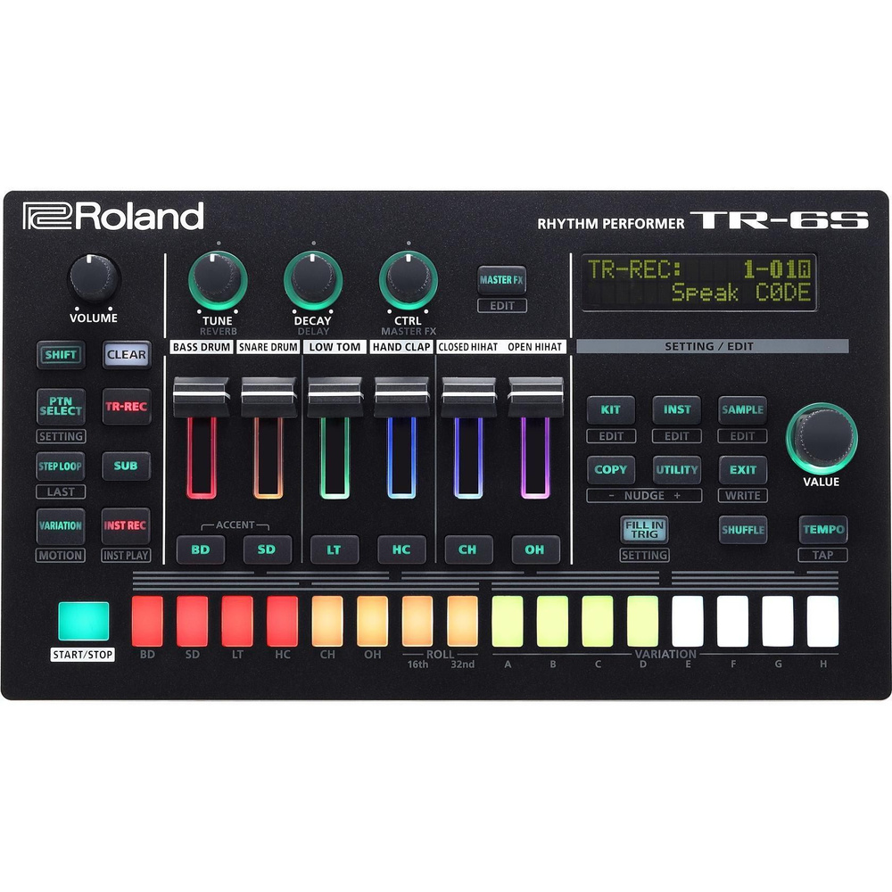 Драм-машина Roland TR-6S Rhythm Performer - купить с доставкой по выгодным  ценам в интернет-магазине OZON (1237314829)