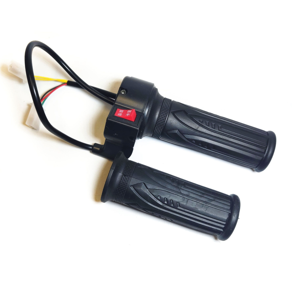 Ручка газа для электровелосипеда c кнопкой, коротким проводом, вторая ...