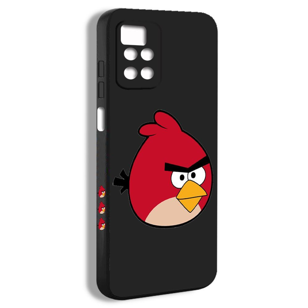 чехол для смартфона Подходит для Xiaomi Redmi 10 Prime Сохр Angry Birds  красный птица UWU36 - купить с доставкой по выгодным ценам в  интернет-магазине OZON (1196056692)