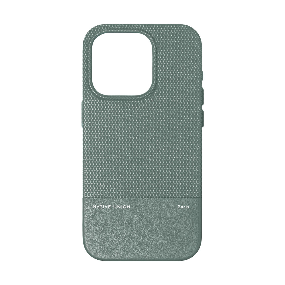 Чехол для iPhone 15 Pro Native Union (RE)CLASSIC CASE, зеленый - купить с  доставкой по выгодным ценам в интернет-магазине OZON (1200175786)