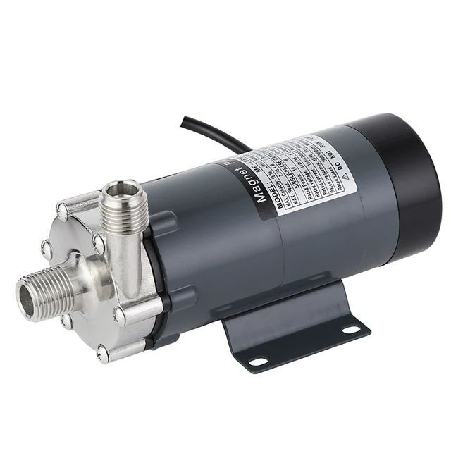 Насос с магнитной муфтой высокотемпературный MP-15RM-SS (нержавейка ...