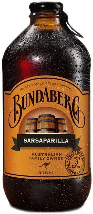 Лимонад Bundaberg, Сарсапарилла (Root beer, рутбир) 375 мл х 2шт #1