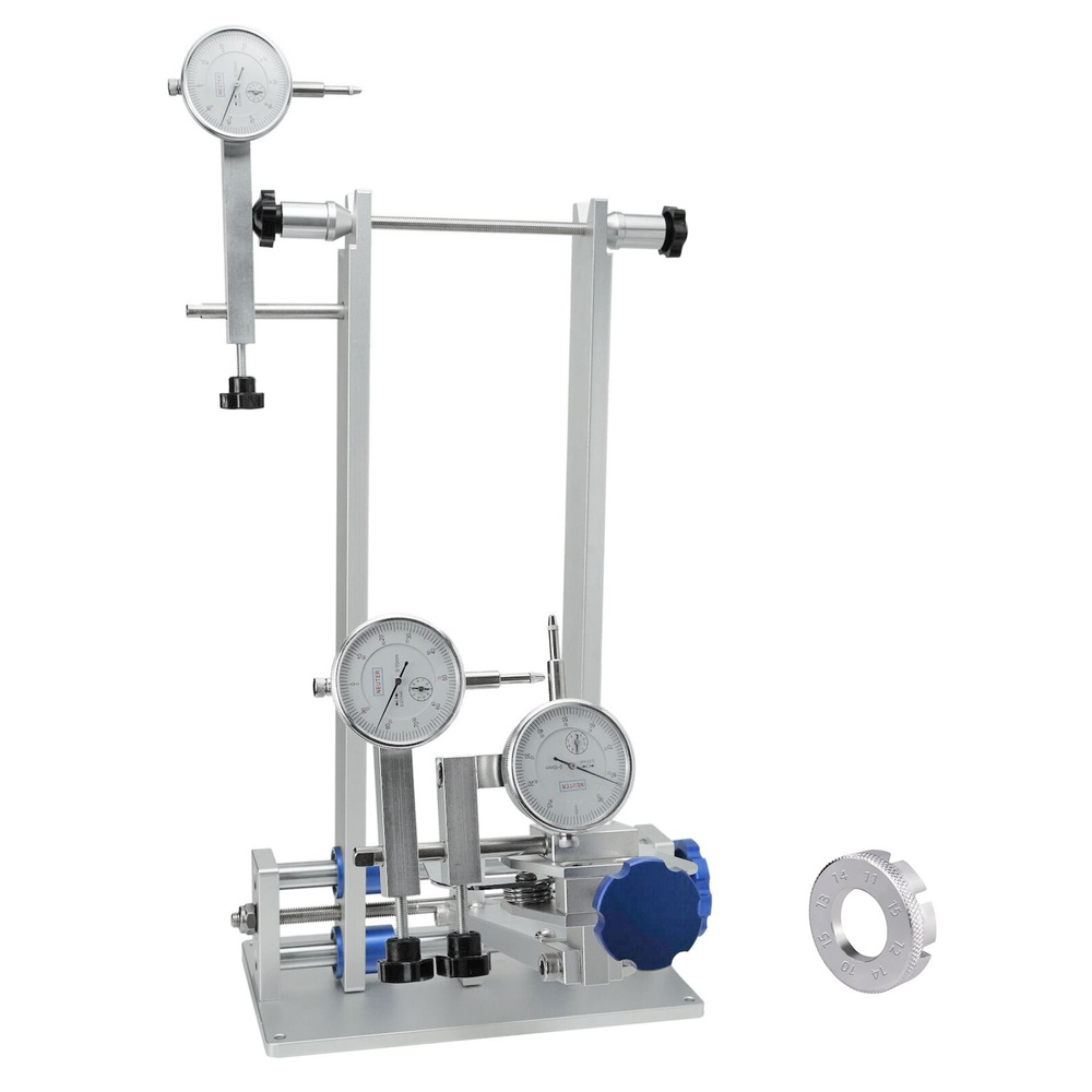 Стенд для настройки велосипедных колес с контрольными датчиками для ...