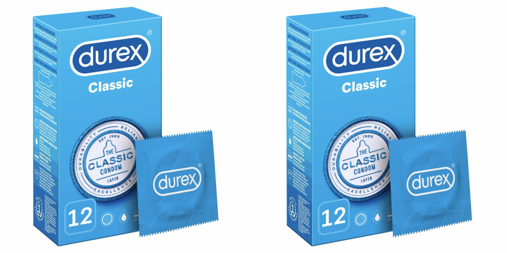 Презервативы Durex Classic классические с гелем-смазкой 24 шт #1