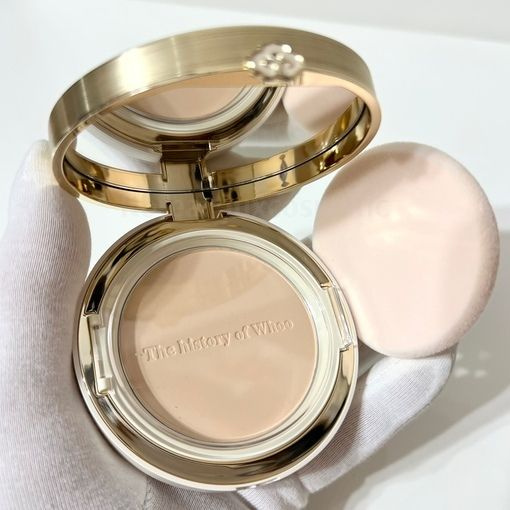 The History Пудра компактная корейская люкс (тон 01) SPF30 PA Gongjinhyang Mi Luxury Glow Pressed Powder #1