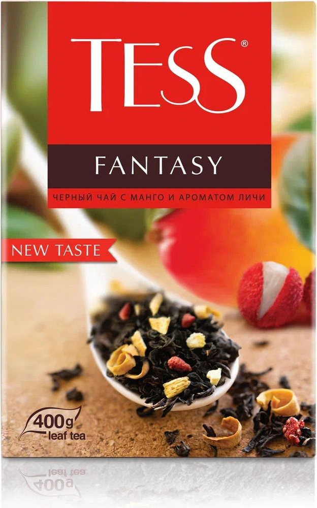Чёрный листовой чай Tess Fantasy, 400 г купить на OZON по низкой цене ...