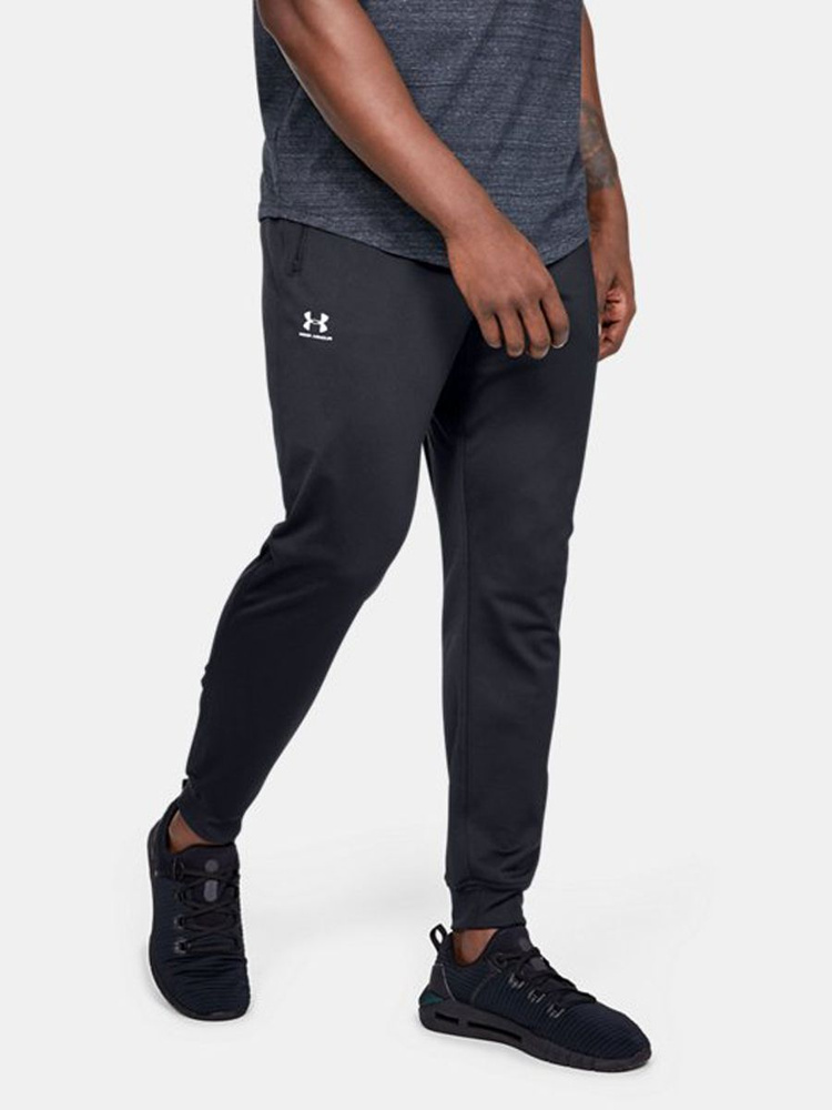 Men's under armour black joggers on sale