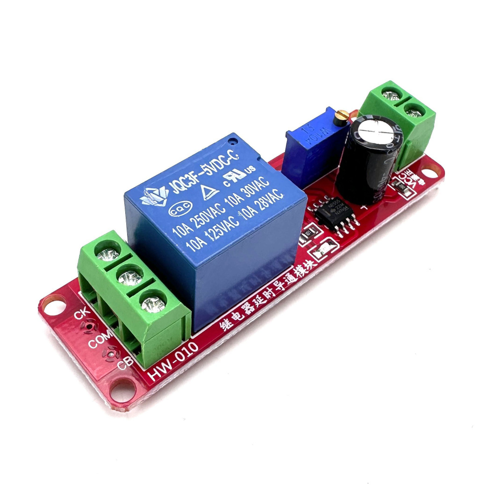 Релейный модуль задержки включения питания 5В - купить с доставкой по ...