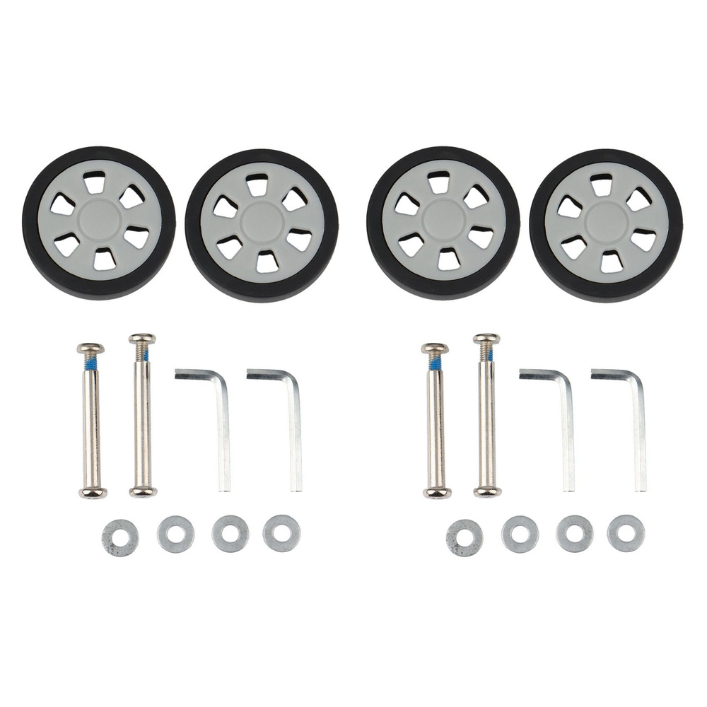 2X аксессуары для багажа, колеса, шкив для чемодана, ролики, немые ...