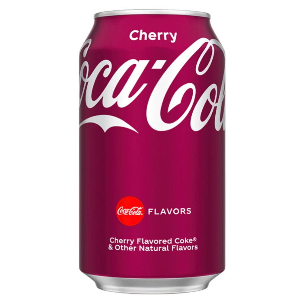 Напиток газированный Coca-Cola Cherry, Кока-Кола Черри Вишня, 0.33 л, банка  #1