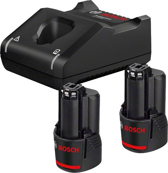Аккумулятор Bosch GBA 12V 2.0Aч 2 шт и зарядное устройство GAL 12V-40, 1600A019R8  #1