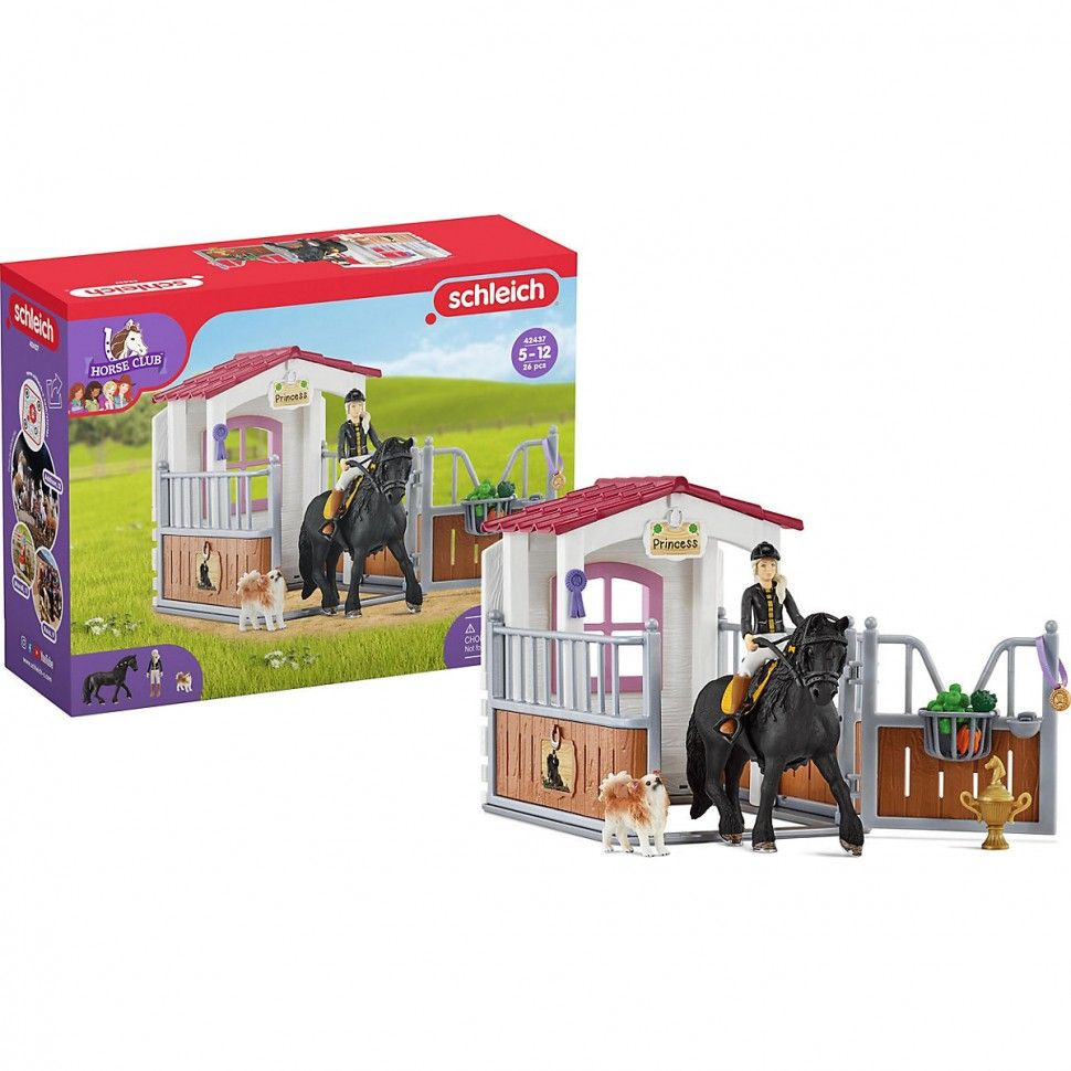 Игровой набор Schleich Horse Club Загон для лошадей 42437 #1