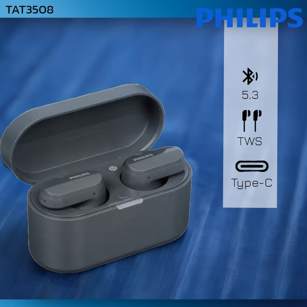 Bluetooth-гарнитура Philips PHI-TAT3508BK00 - купить по выгодной цене в  интернет-магазине OZON (1214324810)