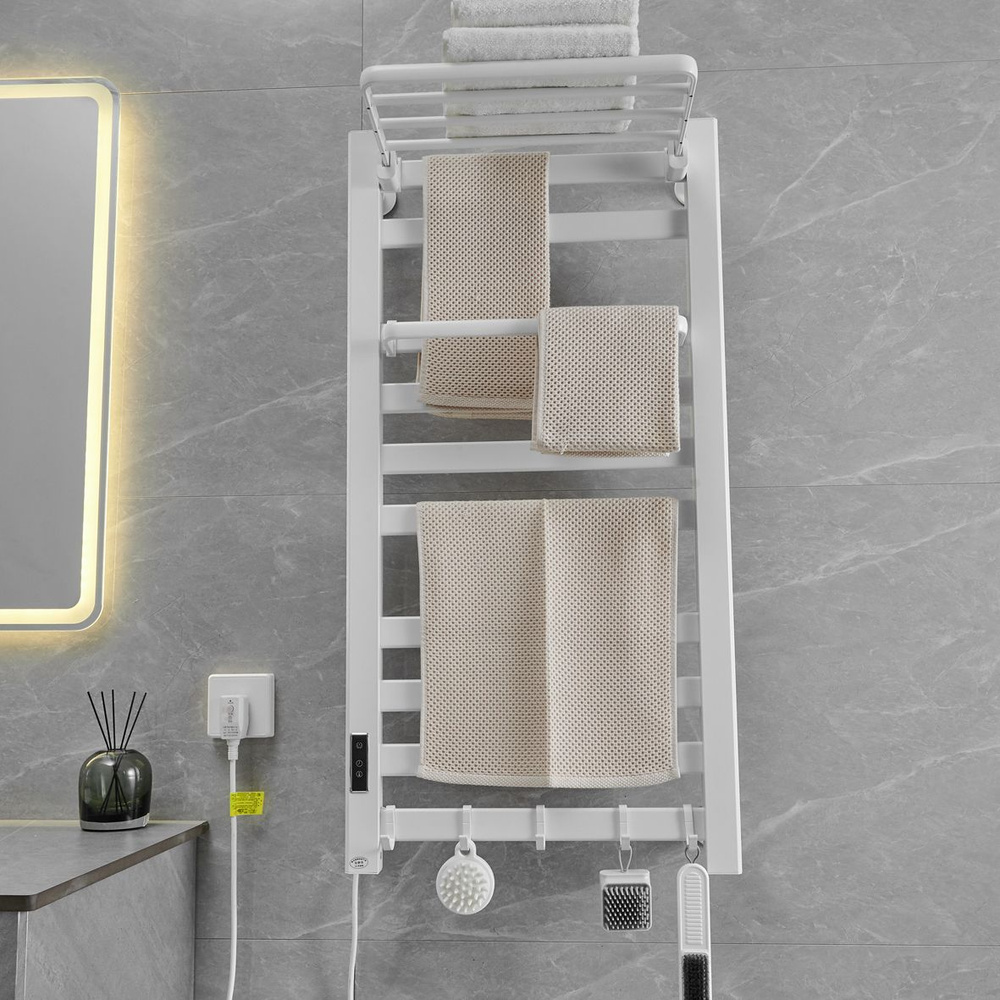 Полотенцесушитель Электрический 485мм 960мм форма Лесенка - купить по ...