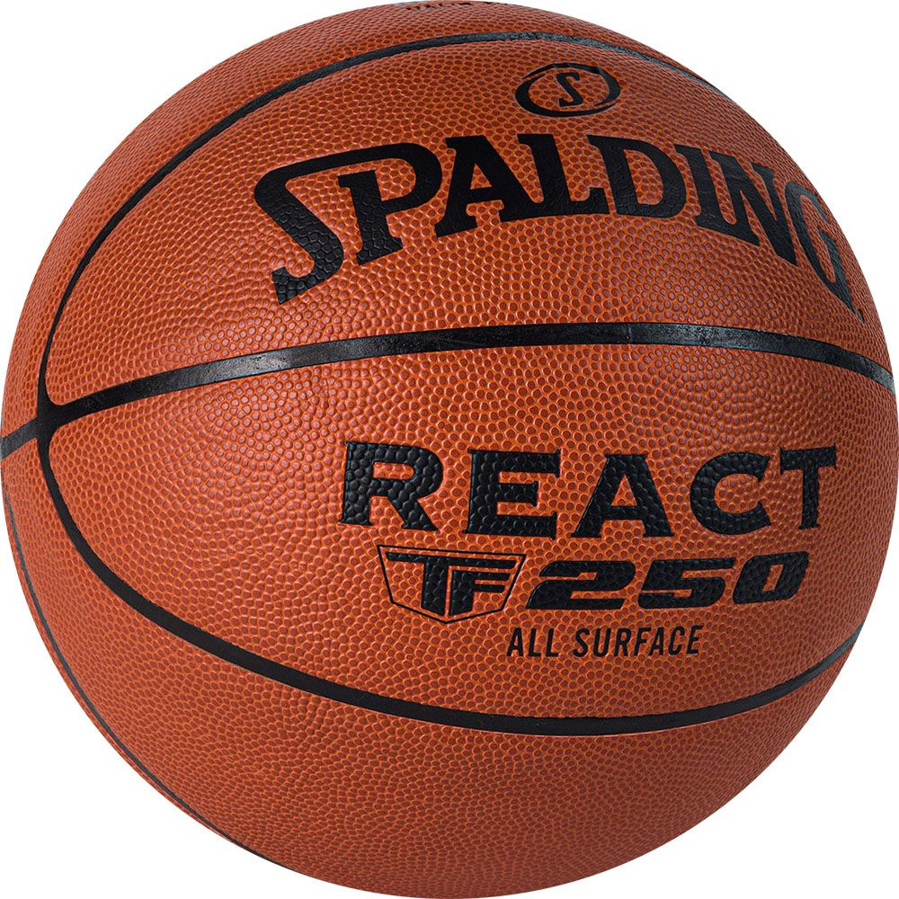 Мяч баскетбольный Spalding TF-250 React 76967z, размер 7, FIBA Approved #1