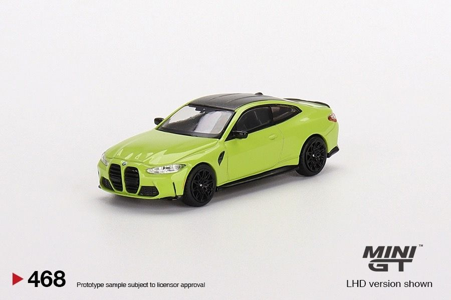 Модель коллекционная Mini GT 1:64 BMW M4 Competition G82 St