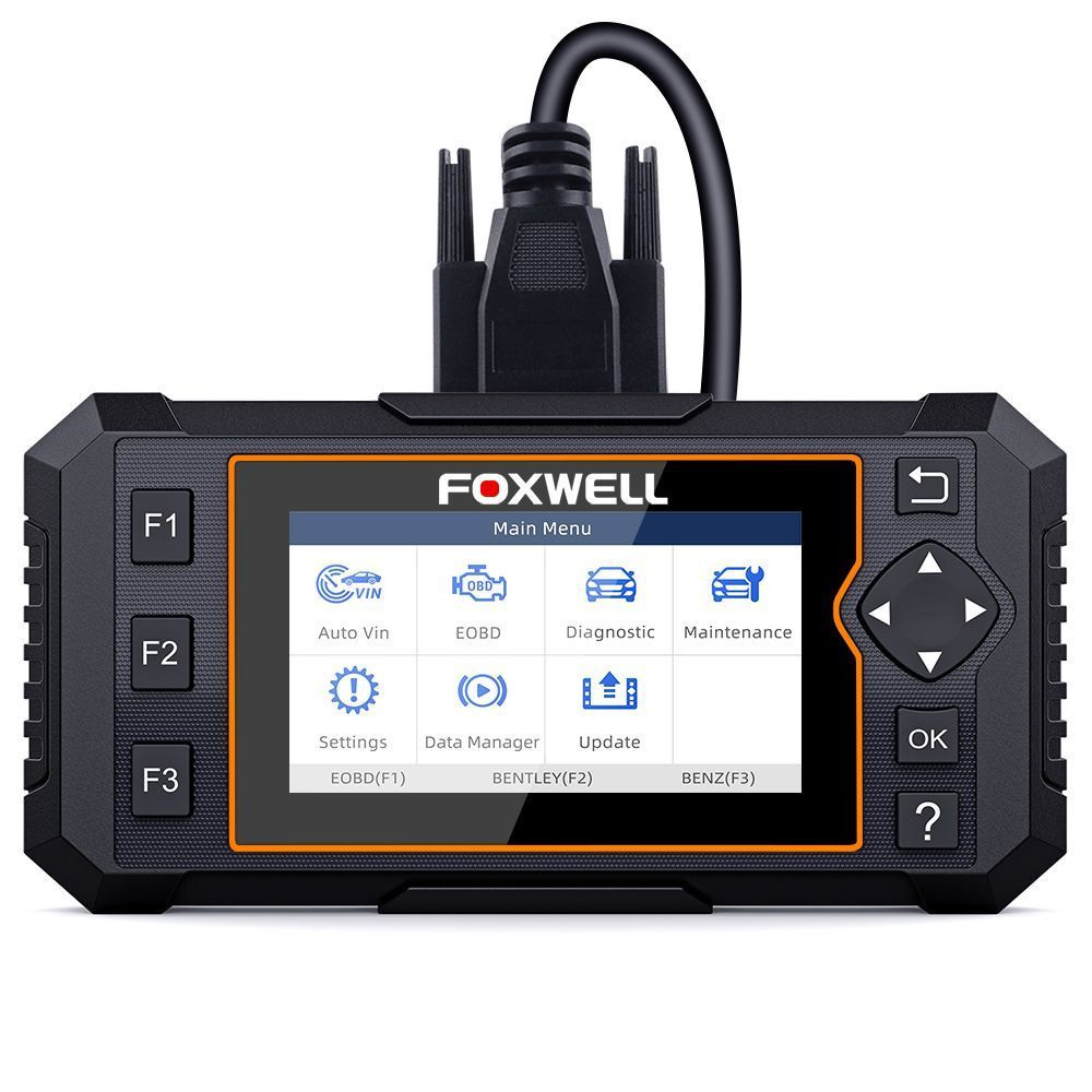 Автосканер Foxwell NT-624 - купить по выгодной цене в интернет-магазине  OZON (1282254497)