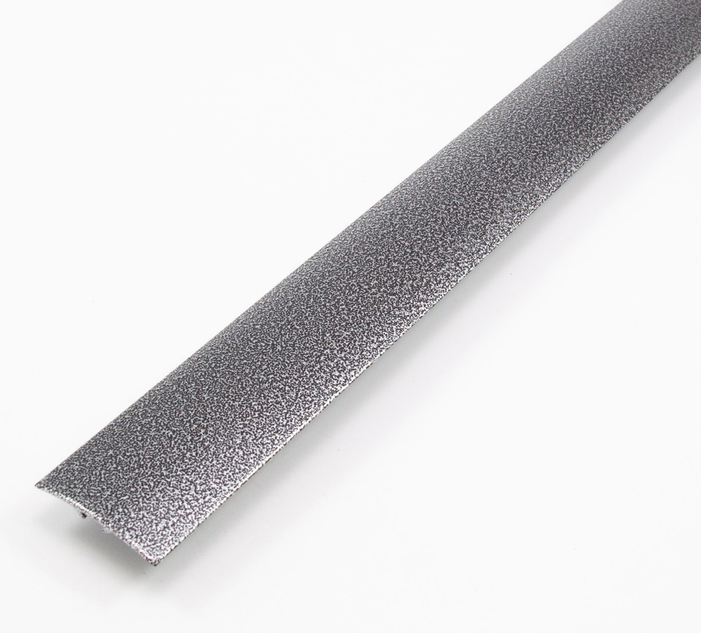 Порог алюминиевый прямой Серебро 40мм х 1,8м (скр. дюбель-гвоздь)  #1