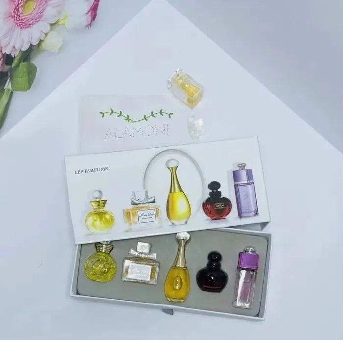 Подарочный набор духов- миниатюр д!ор Les parfums 5в1 #1