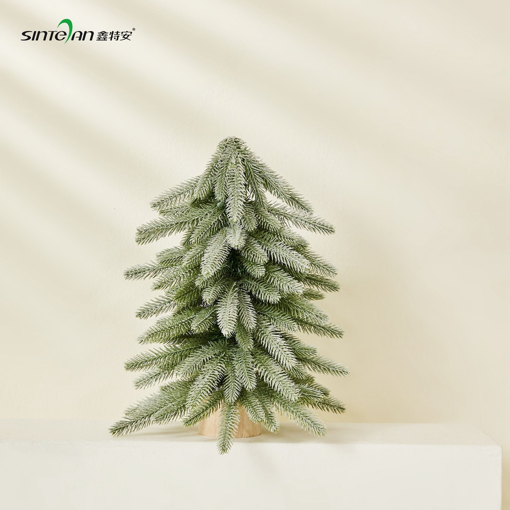 Искуственная Елка искусственная Настольная SKU00118_белый_H 40 см ...