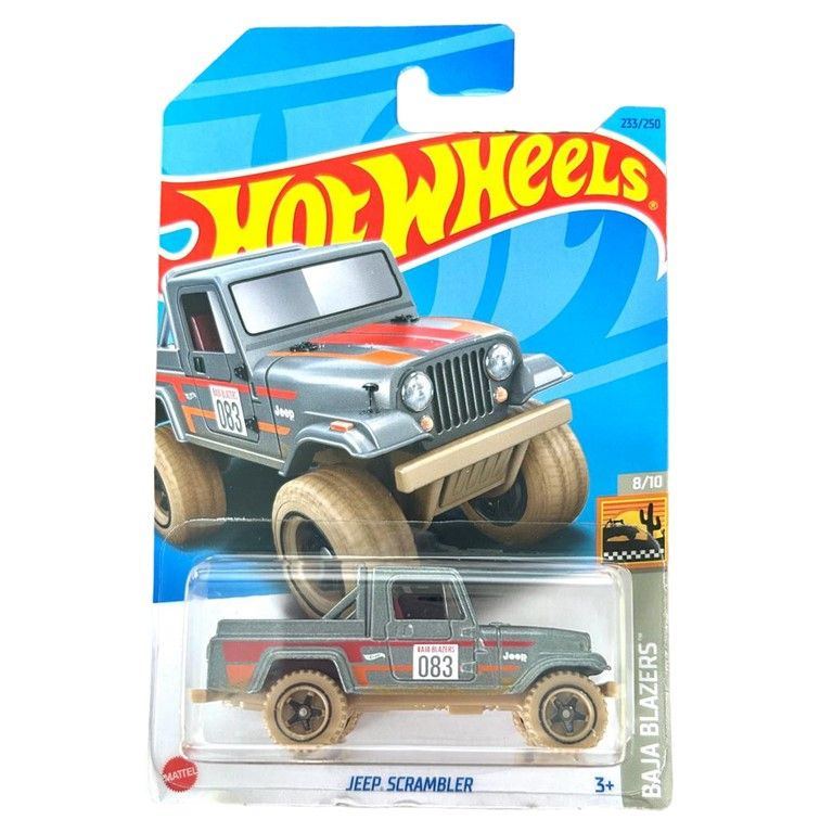 Hotwheels jeep hot sale scrambler