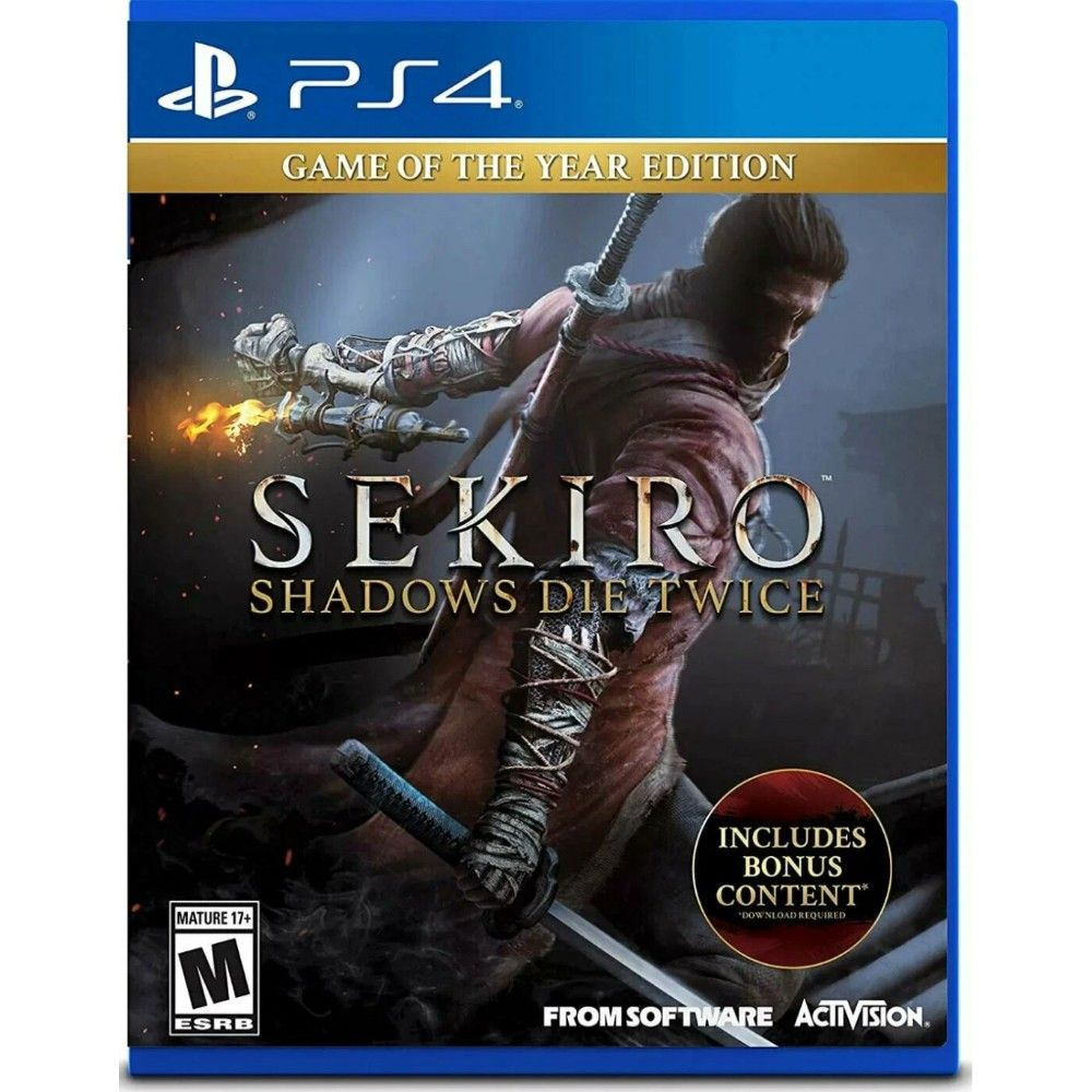 Игра Sekiro: Shadows Die Twice GOTY Edition PS4 (PlayStation 4, Русские  субтитры) купить по низкой цене с доставкой в интернет-магазине OZON  (1305990233)