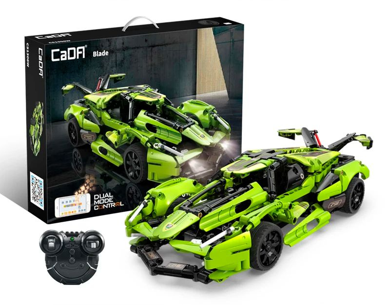 Радиоуправляемый конструктор CADA спортивный автомобиль Blade (432 детали) - C51306W #1