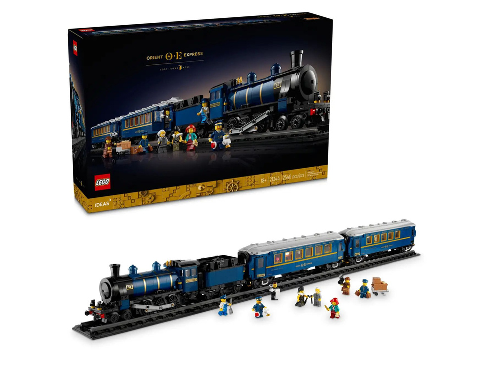 2024 LEGO Ideas The Orient Express Train 21344 OZON 1586722352