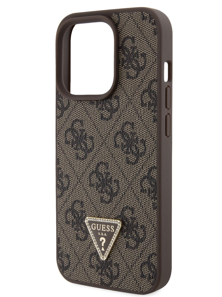 Чехол Guess PU leather на Apple iPhone 15 Pro / для Айфон 15 Про из ...