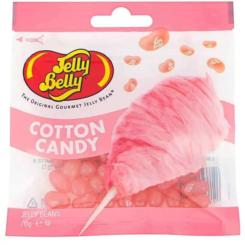 Конфеты жевательные Jelly Belly Сахарная Вата, 70г #1