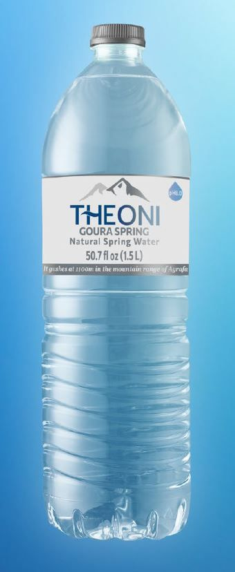 Вода минеральная питьевая природная столовая негазировання "THEONI", 1,5л - 6шт.  #1