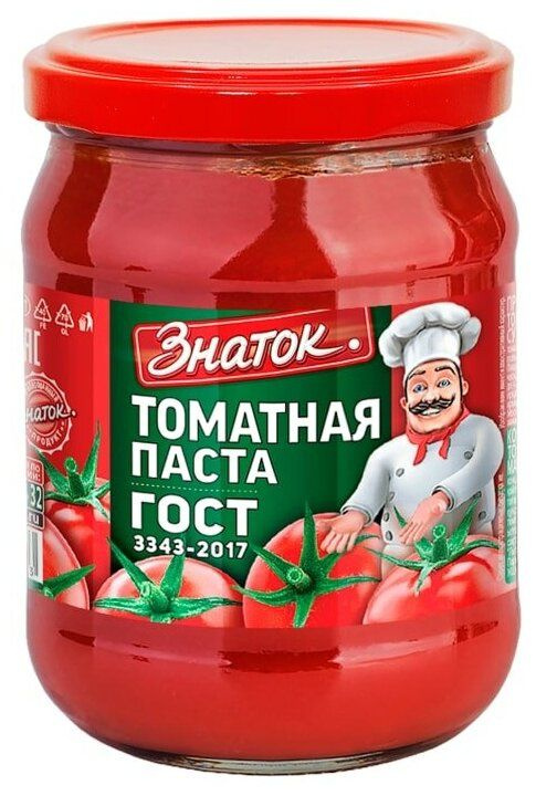 Томатная паста 2 шт по 270 г, Знаток - купить с доставкой по выгодным ...