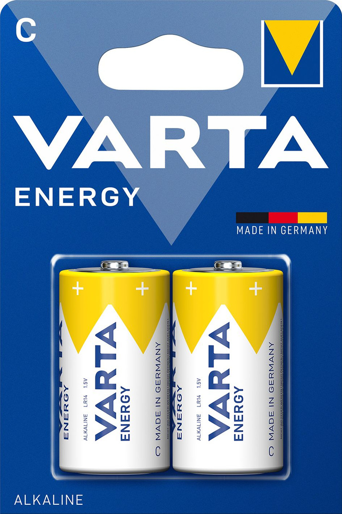 Varta Батарейка C, Щелочной тип, 1,5 В, 2 шт #1