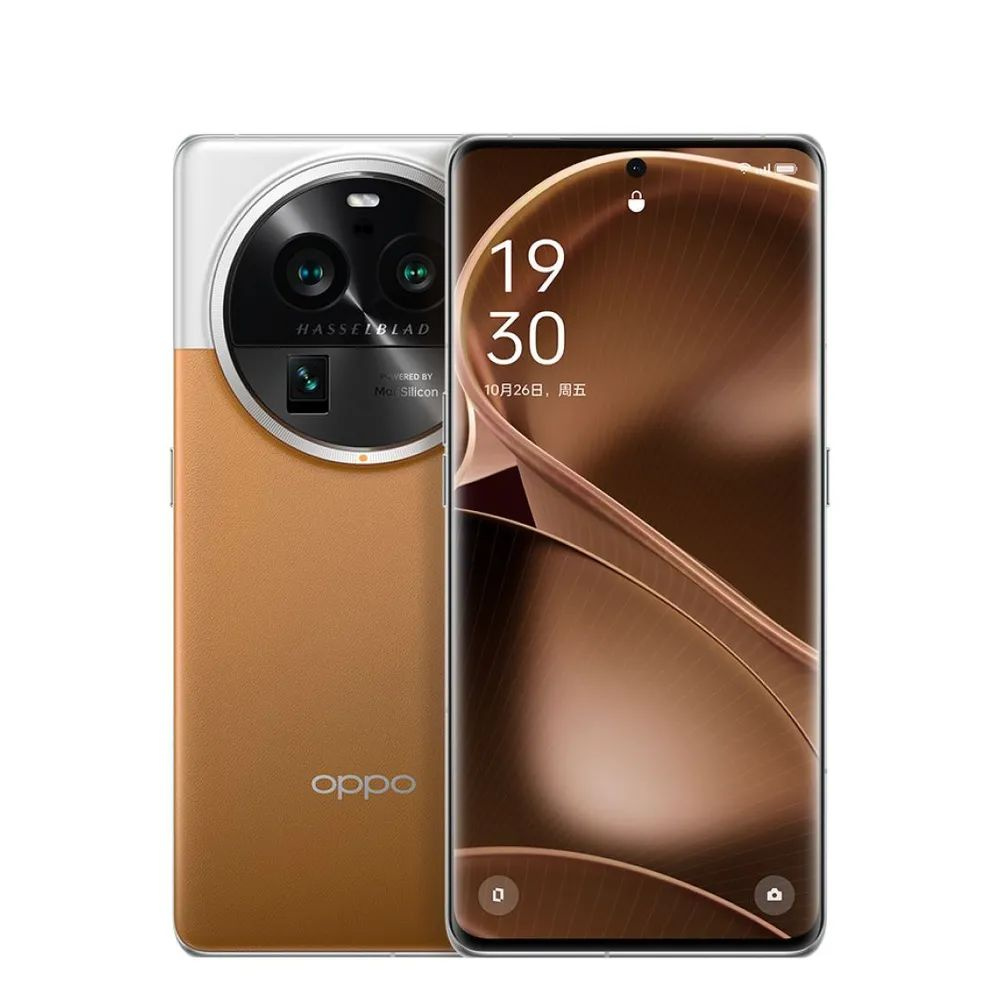 OPPO Смартфон Oppo Find X6 Pro 12/256 ГБ, коричневый, светло-коричневый