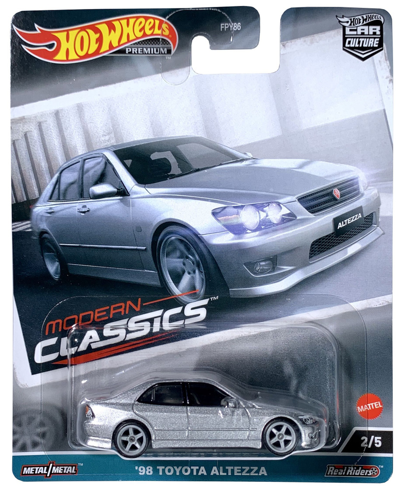 Машинка Hot Wheels Premium 98 Toyota Altezza - купить с доставкой по  выгодным ценам в интернет-магазине OZON (1347207841)