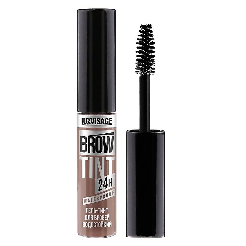 LUXVISAGE Гель-тинт для бровей водостойкий BROW TINT waterproof 24H тон 102 Soft Brown  #1