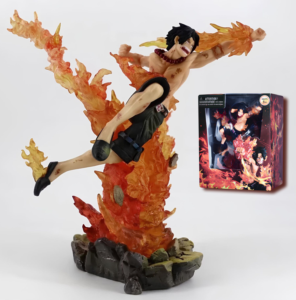 Фигурка Ван Пис Портгас / One Piece Fire Fist Ace (15см) 22704 - купить с  доставкой по выгодным ценам в интернет-магазине OZON (811402427)