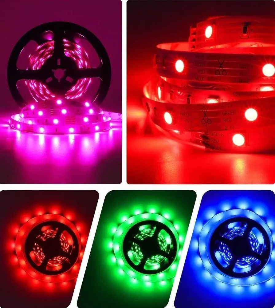 Светодиодная лента, 12В, IP65, 30 LED/m светодиоднаялента - купить по ...