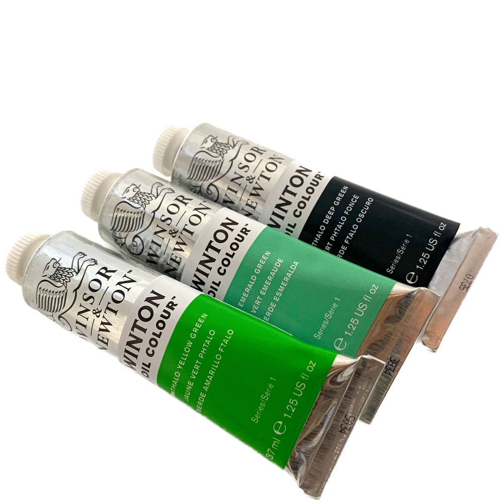 Winsor&Newton Краска масляная 3 шт., 37 мл./ 245 г. #1