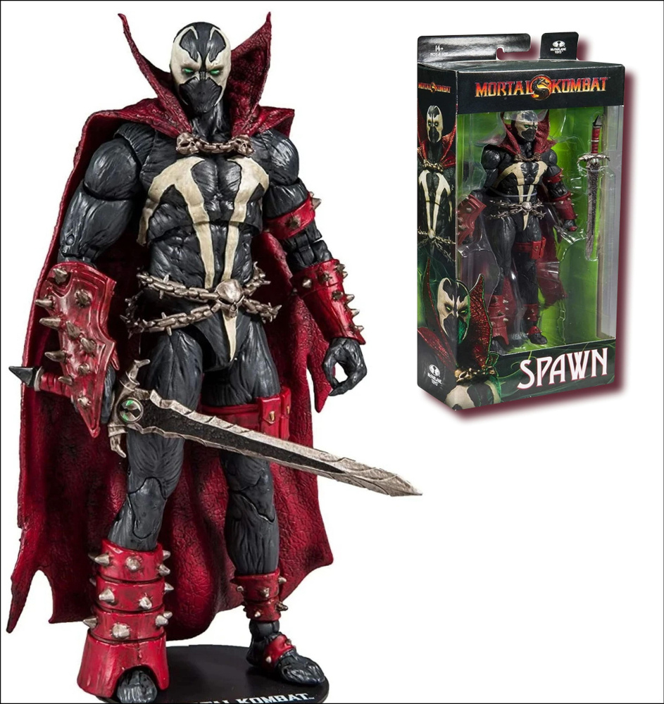 Фигурка Мортал Комбат Спаун / Mortal Kombat Spawn (18см) купить на OZON ...