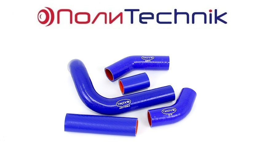 Патрубки радиатора 3302 402 дв. (5 шт.) силикон (Technik)