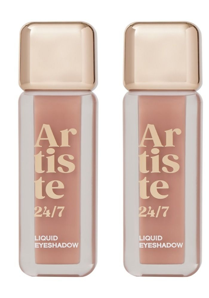 Vivienne Sabo Жидкие тени для век Artiste 24/7, тон 04 бежевый, 2 шт ...