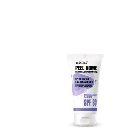 Белита Крем-экран для лица и шеи Peel Home "Комплексная защита" SPF 30, 30 мл , 3шт.  #1