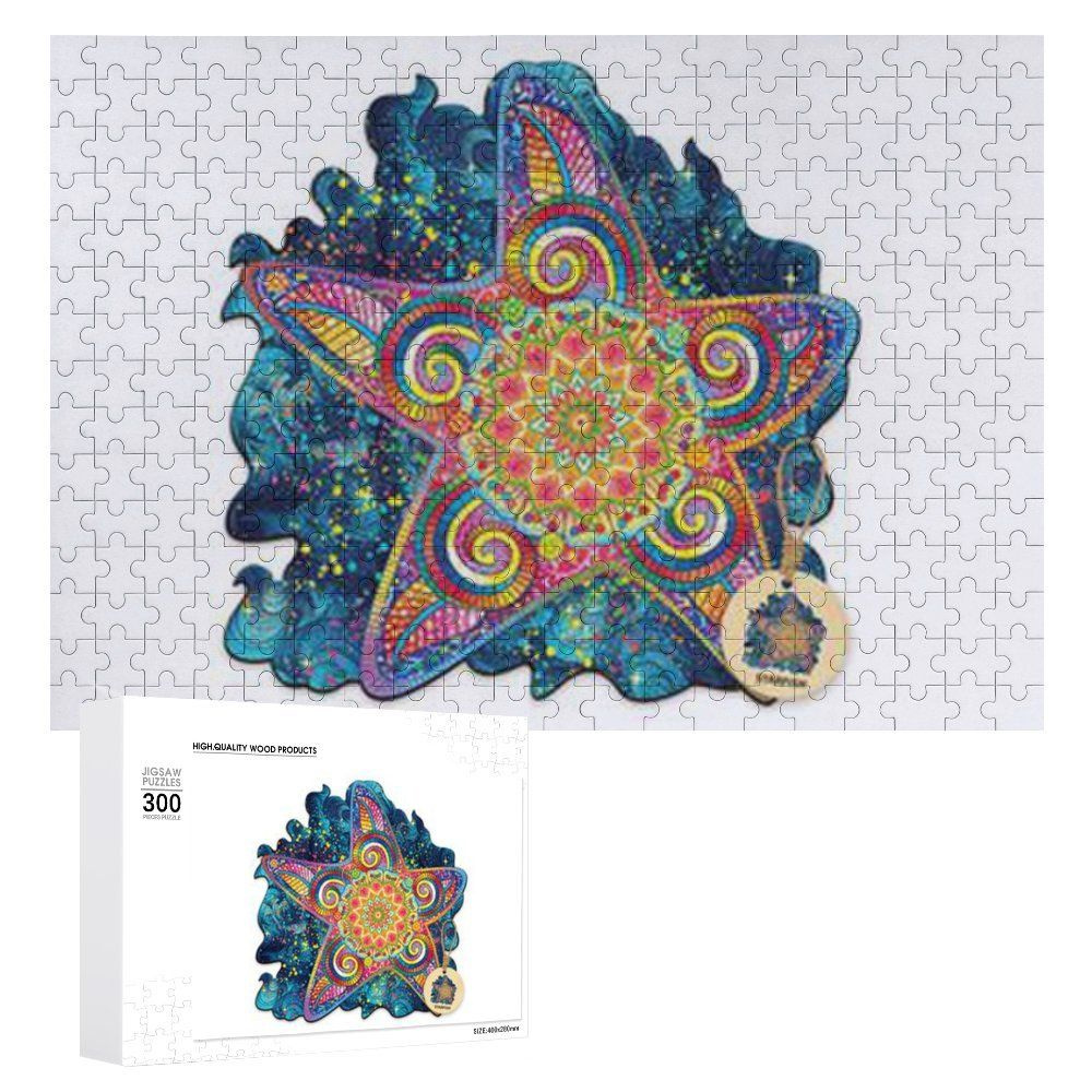 Деревянный пазл для взрослых и детей UNIDRAGON 40 x 28CM,300PCS ...