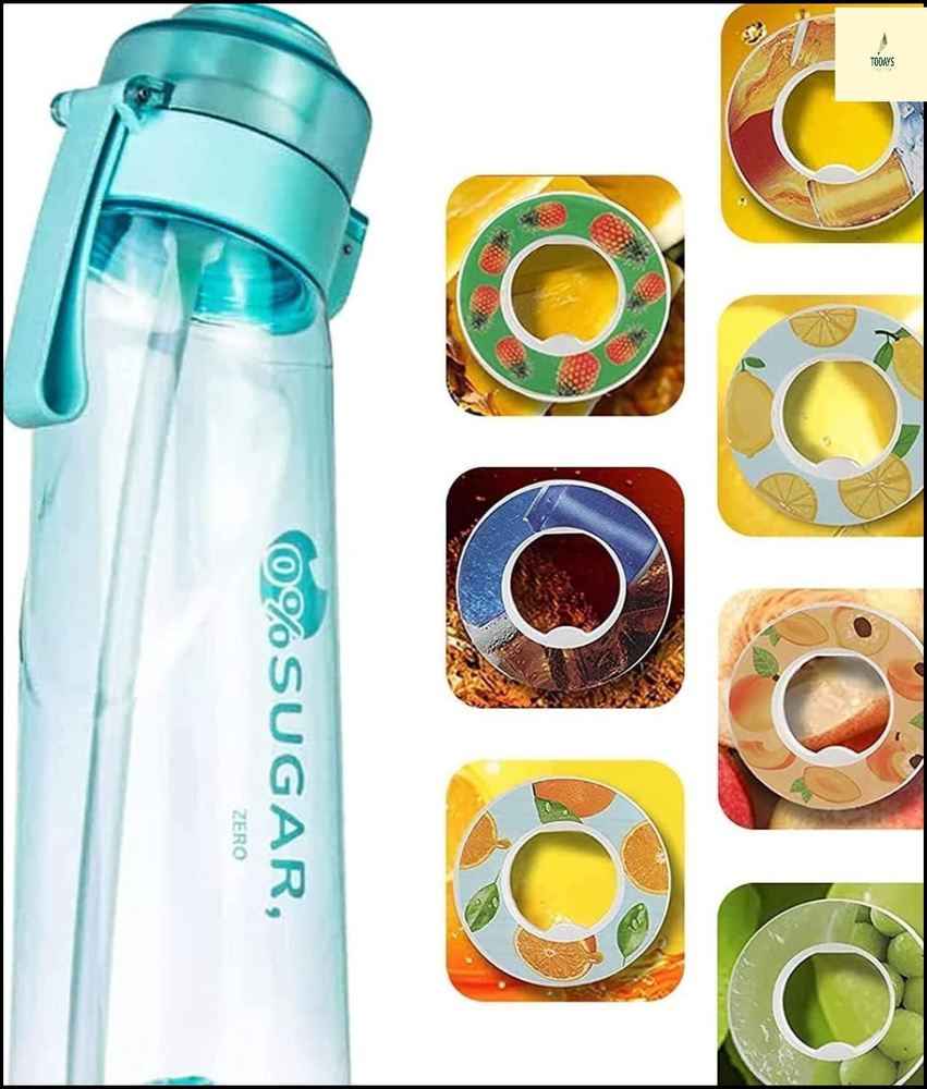 Спортивная бутылка, Air Up_Синий (7 фруктовых кольца) купить с