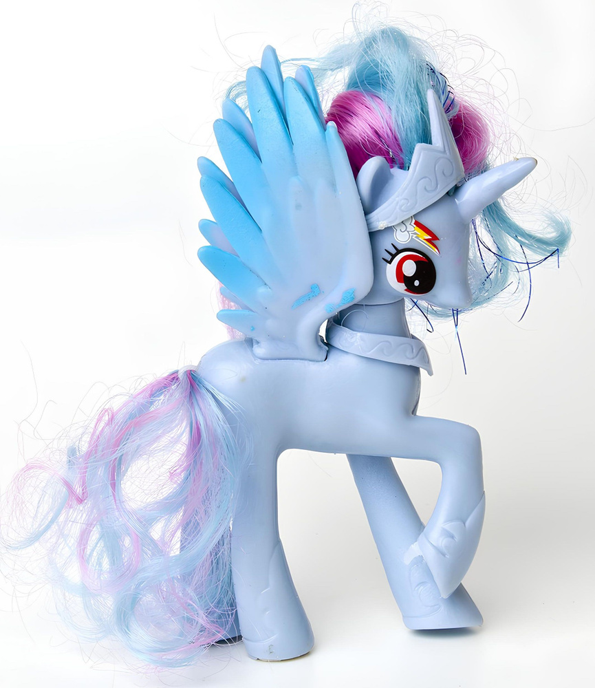 Фигурка Пони единорог / Pony unicorn light blue (14см, пакет)