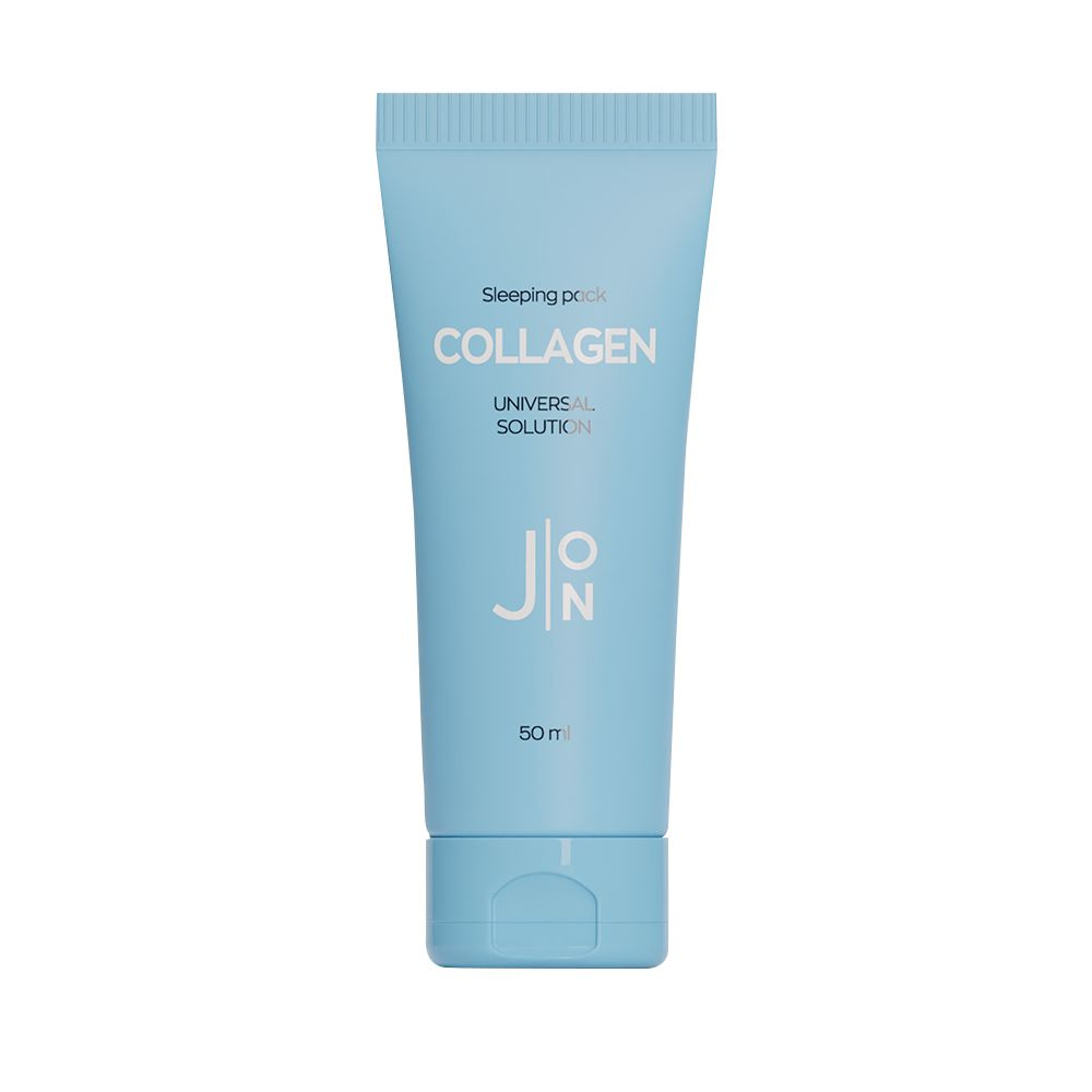 J:ON Ночная увлажняющая маска для лица с коллагеном Collagen Universal Solution Sleeping Pack, 50 гр #1