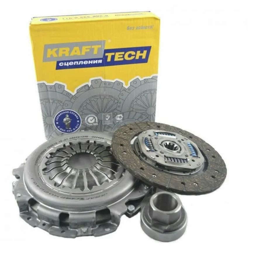 Сцепление KRAFT TECH на Газель ЗМЗ-406 в сборе W00240E - KR арт ...