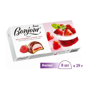 Конфеты Суфле/,Печенье Бонжур — купить в интернет-магазине OZON по ...